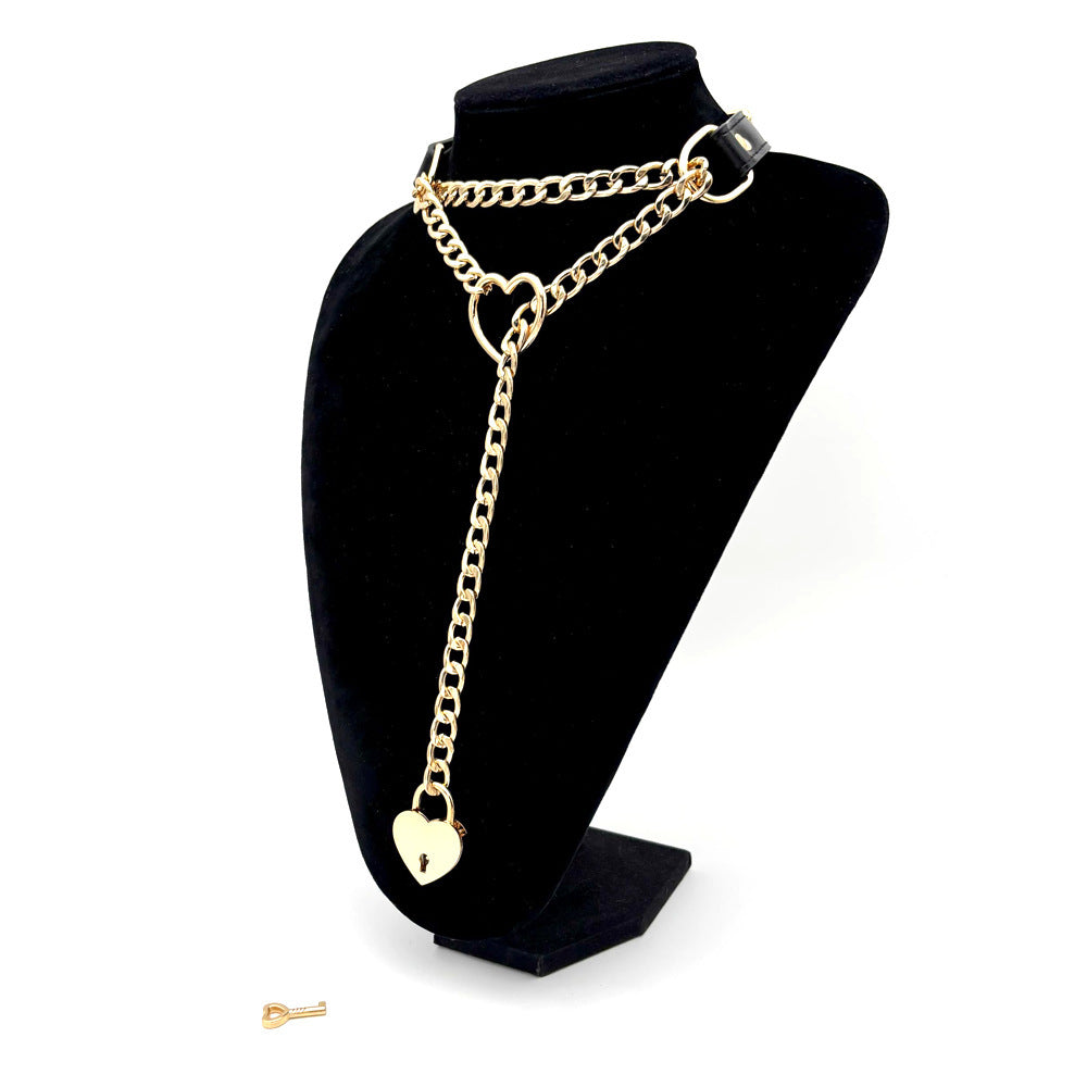 Flirting Training Alternative Traction Collar Neck Scarf Men's And Women's Necklaces