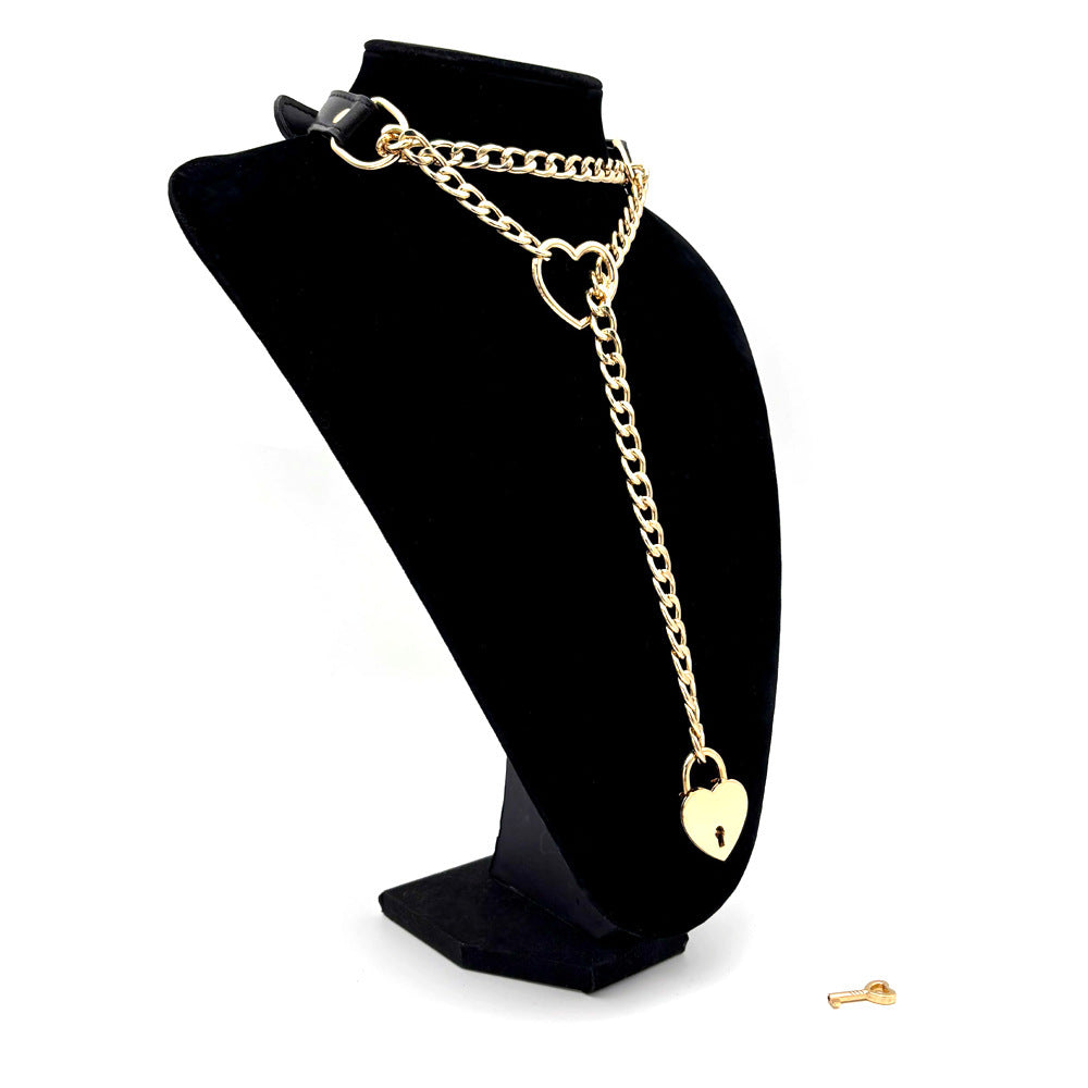Flirting Training Alternative Traction Collar Neck Scarf Men's And Women's Necklaces