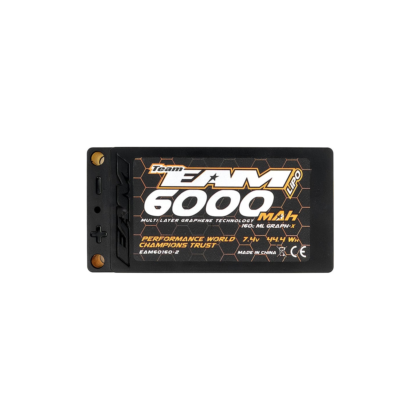 Team EAM 6000mah 160c Shorty ML Graph-X Formula Lipo Battery.