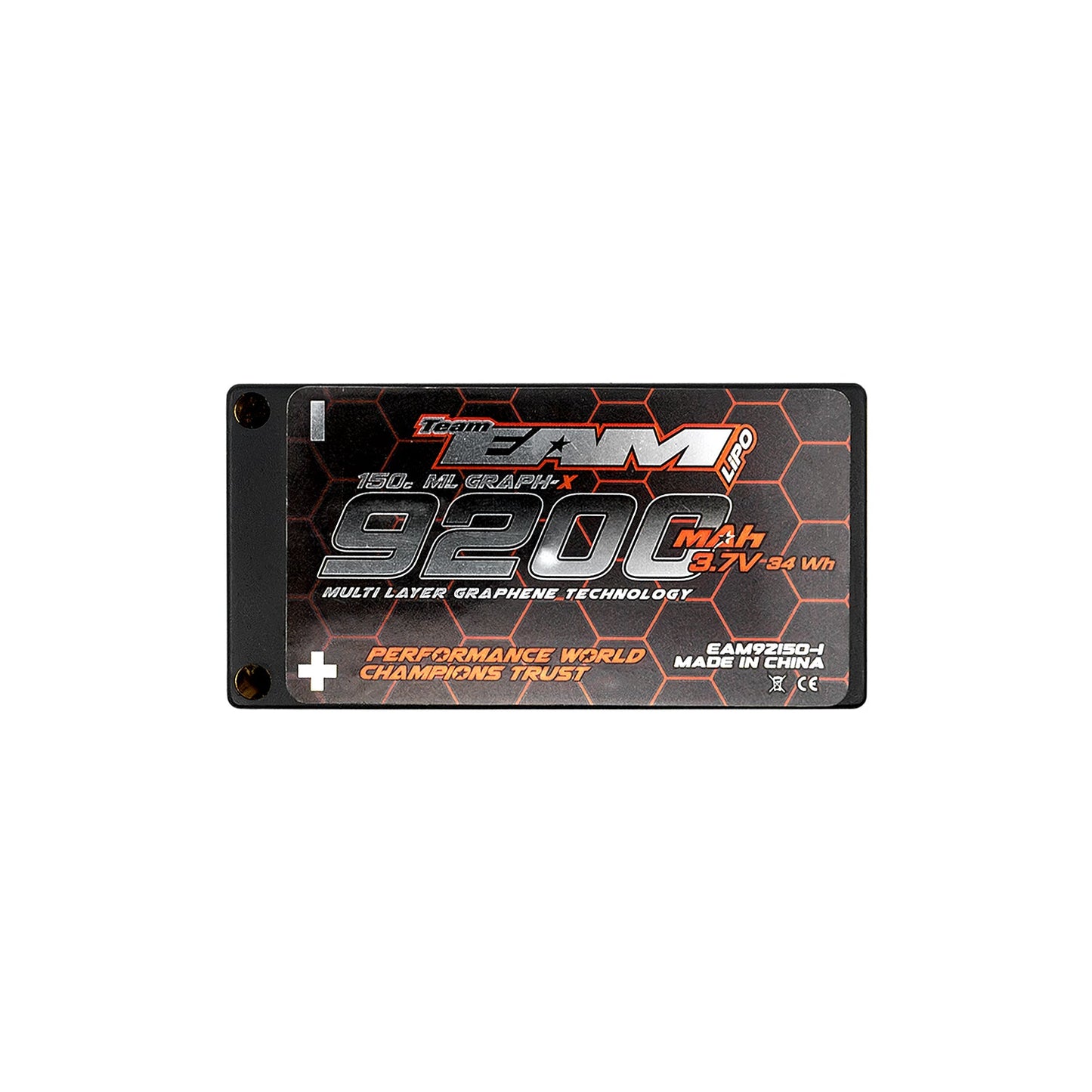 Team EAM 9200mah 150C 1S ML Graph-X Formula Lipo Battery