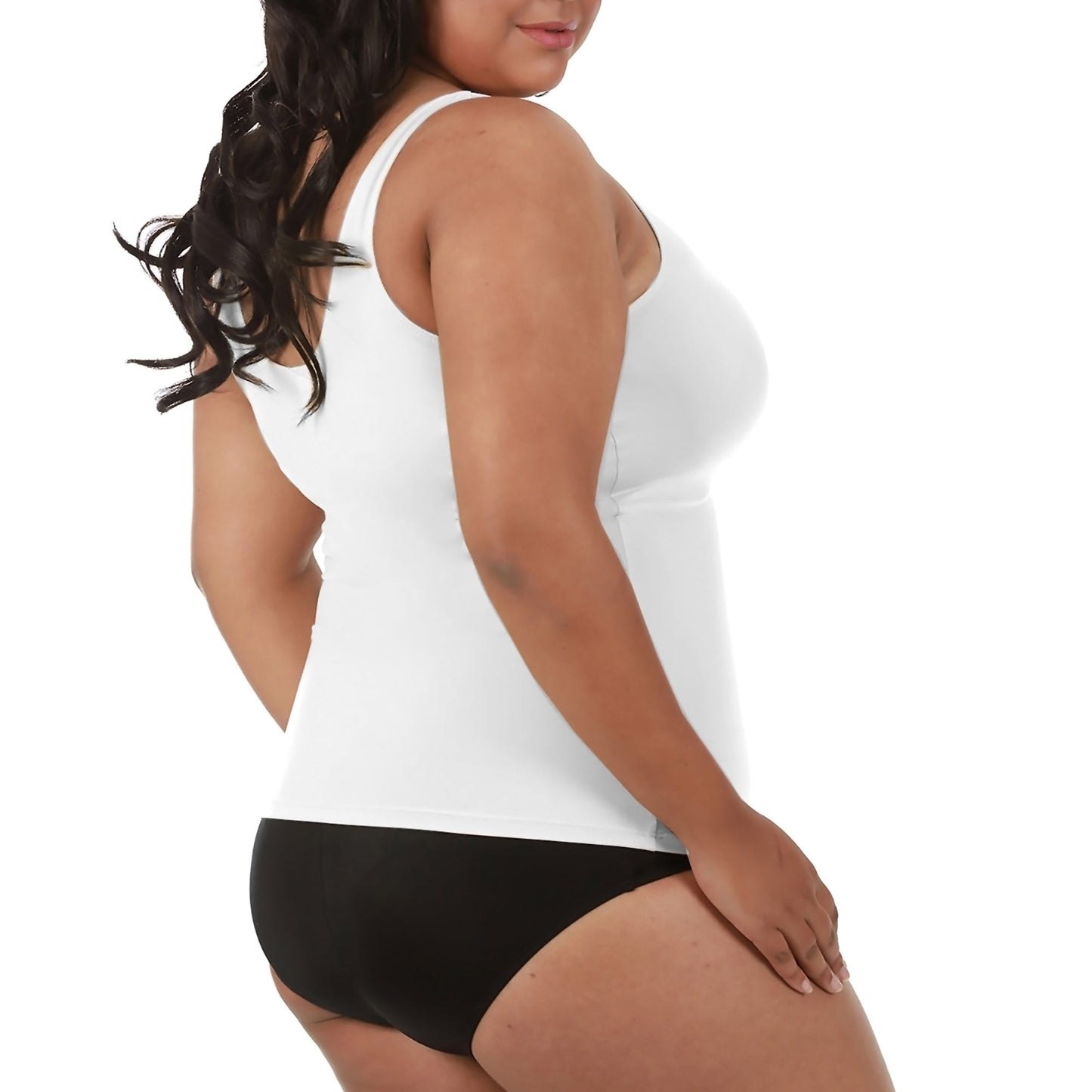 InstantFigure Scoop Tank Top Plus Size Shapewear WT40021C