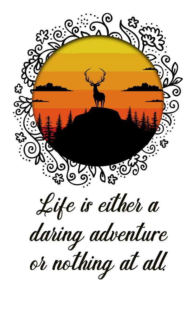 Adventure Seeker Journal – Wilderness Sunset Notebook