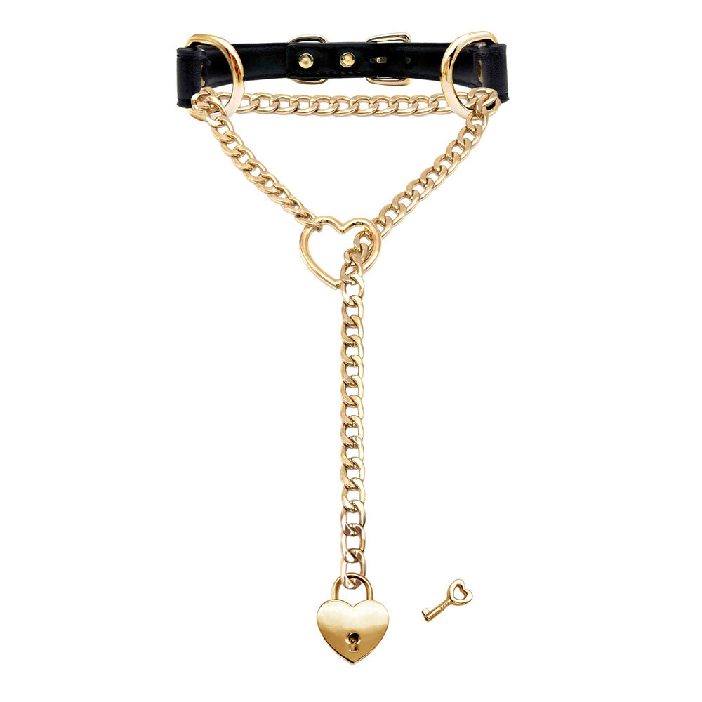 Flirting Training Alternative Traction Collar Neck Scarf Men's And Women's Necklaces