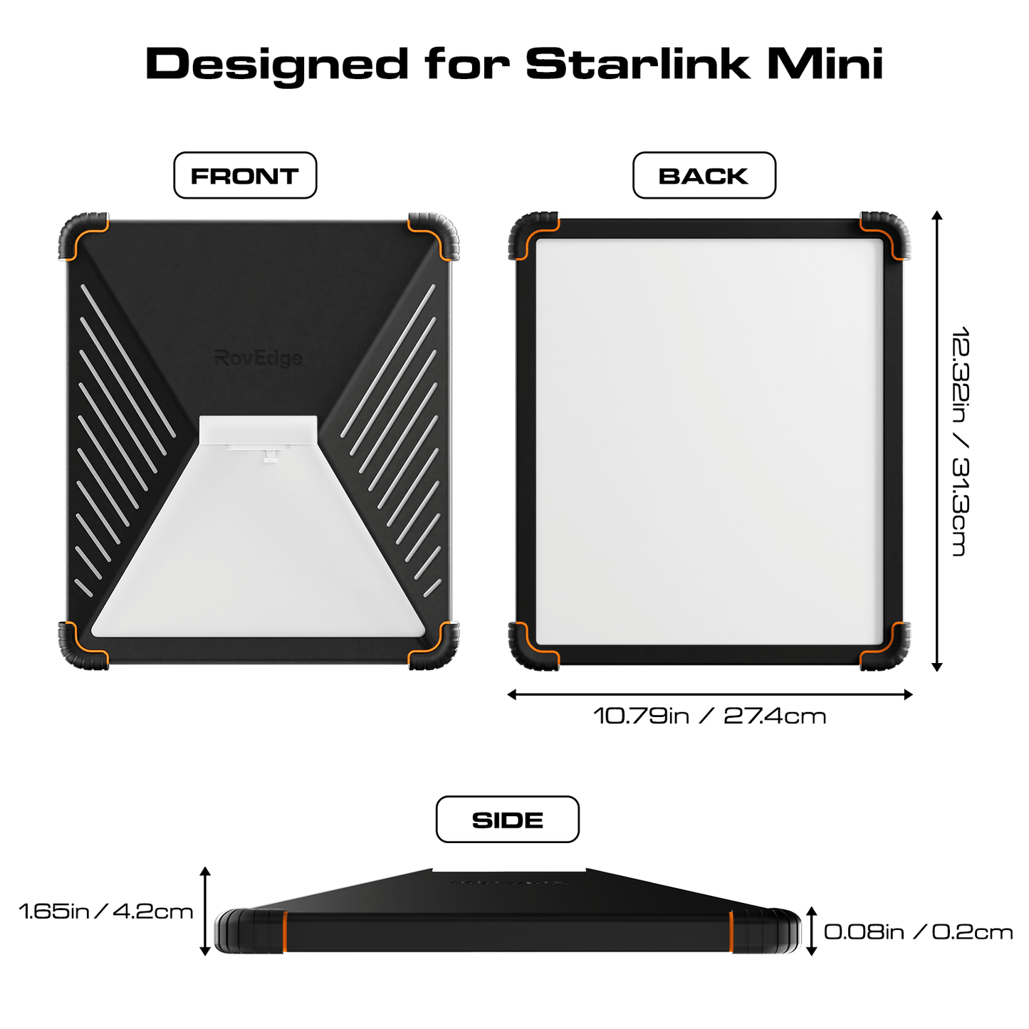 Starlink Mini R-Foot Armor Case | RovEdge