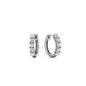 1/2 Carat Stunning Five Stone Huggie Hoops Earrings