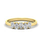 0.75 Carat 5 Stone Wedding Band Diamond Teardrop