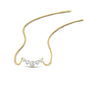 0.75 Carat Graduating Round Diamond Pendant