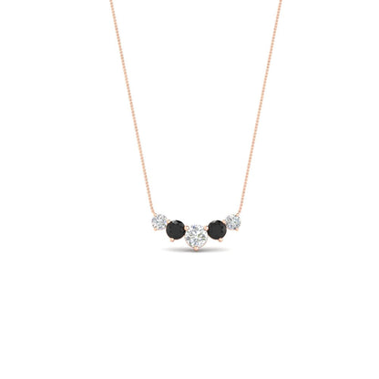 0.75 Carat Graduating Round Diamond Pendant