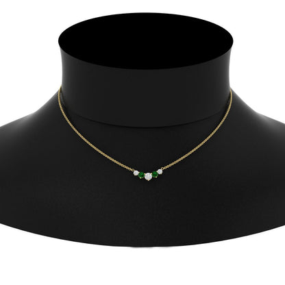 0.75 Carat Graduating Round Diamond Pendant