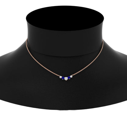 0.75 Carat Graduating Round Diamond Pendant