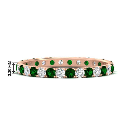 0.75 Ct. Round Eternity Wedding Band