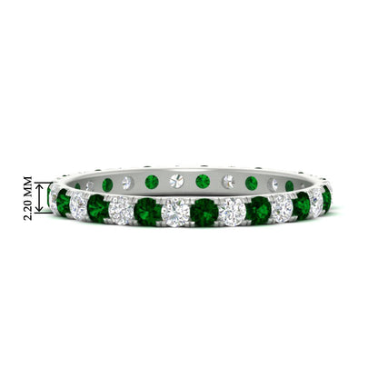 0.75 Ct. Round Eternity Wedding Band