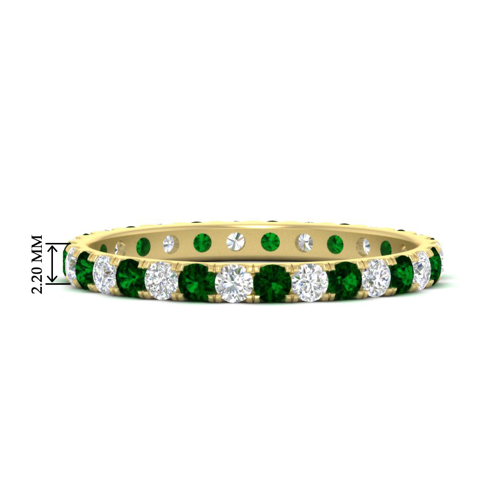 0.75 Ct. Round Eternity Wedding Band