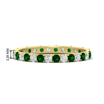0.75 Ct. Round Eternity Wedding Band