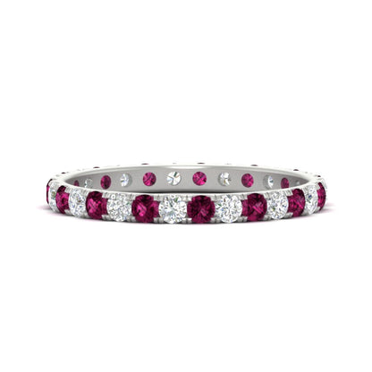 0.75 Ct. Round Eternity Wedding Band