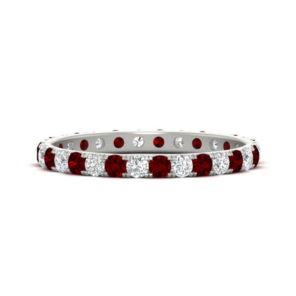 0.75 Ct. Round Eternity Wedding Band
