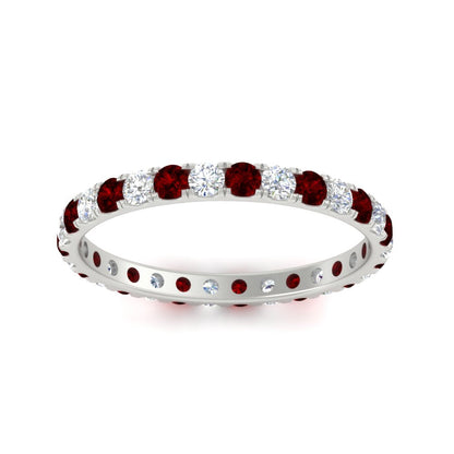 0.75 Ct. Round Eternity Wedding Band