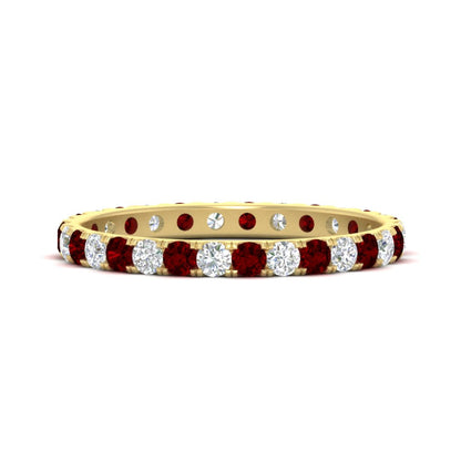 0.75 Ct. Round Eternity Wedding Band