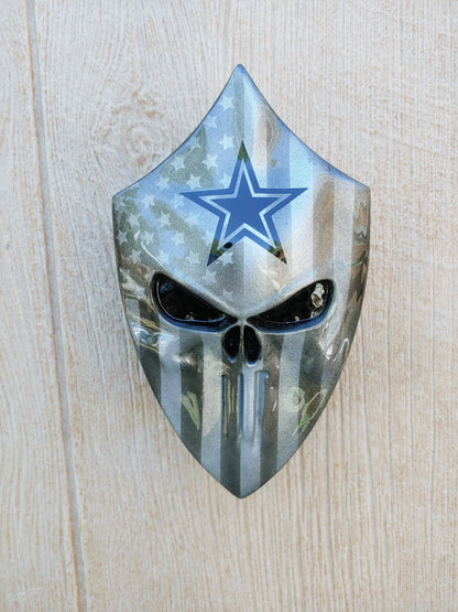 Custom Harley horn 3D Punisher with star logo