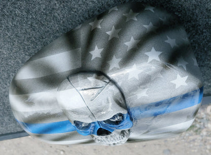 3D skull 114 Harley air cleaner