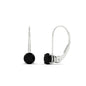 1 Carat Round Diamond Lever Back Earrings