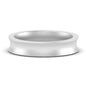 Comfort Fit Concave Mens Band