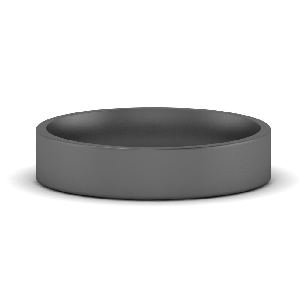 Light Weight Flat Mens Wedding Band