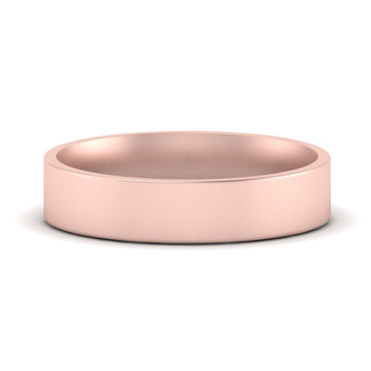 Light Weight Flat Mens Wedding Band