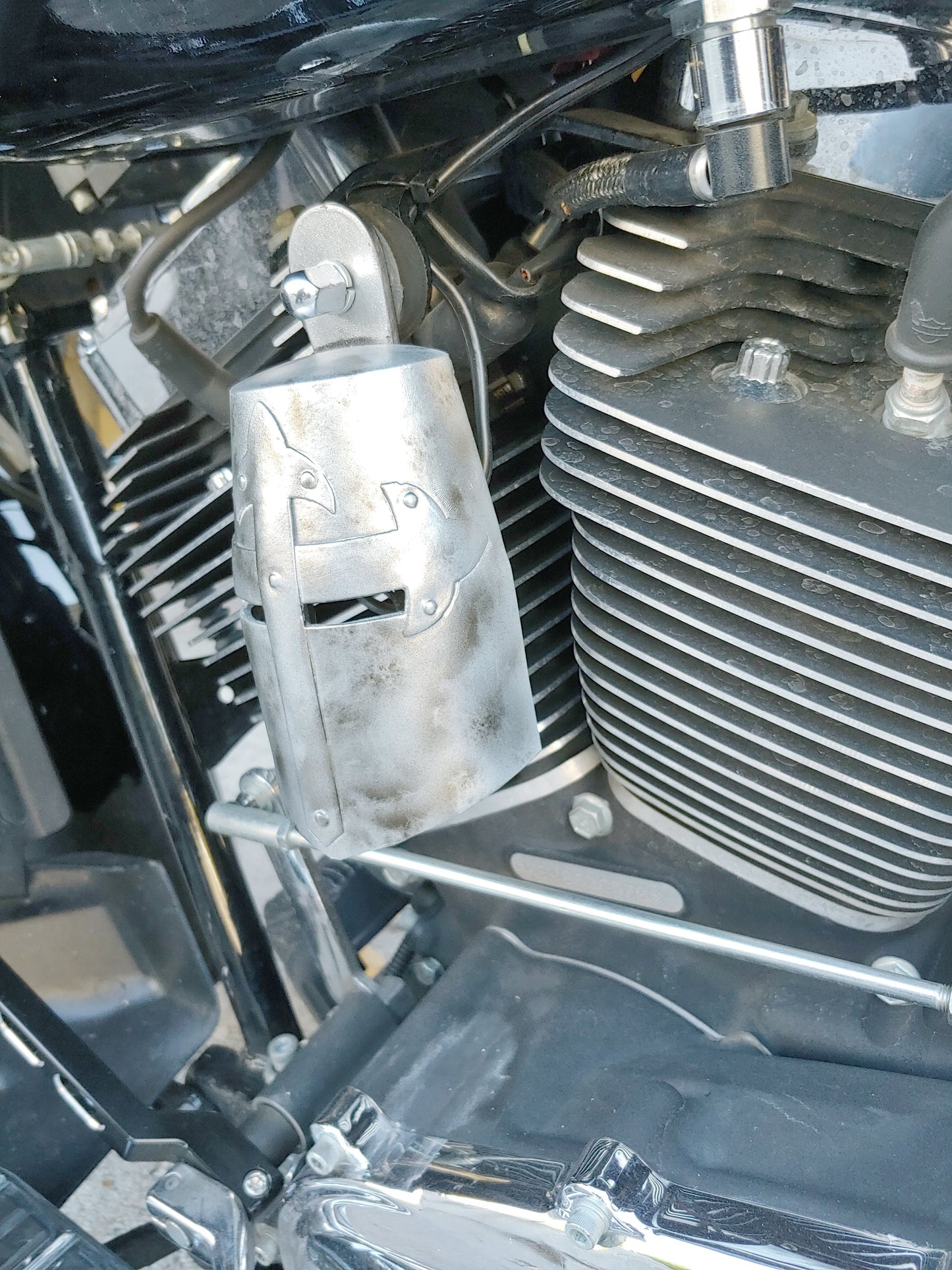 Custom Harley horn 3D Crusader