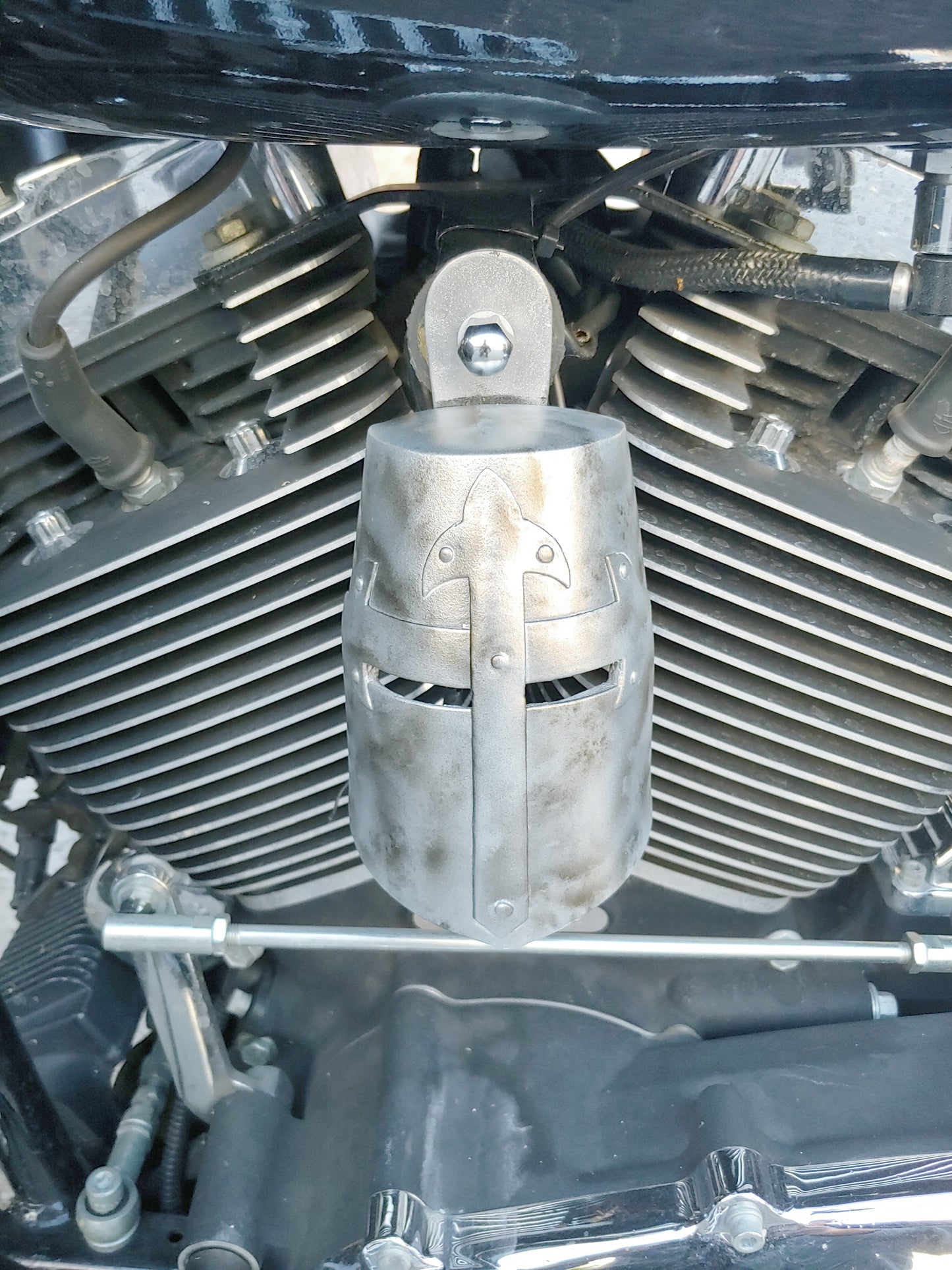 Custom Harley horn 3D Crusader
