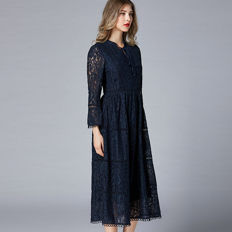 Women's Large Dress Spring Lace Female Formal Dresses