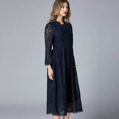 Women's Large Dress Spring Lace Female Formal Dresses