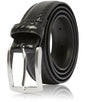 Genuine Leather Belt for Men – Zinc Alloy Buckle, 1.25" Strap