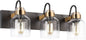 Black Vintage Bathroom Vanity Light Fixture