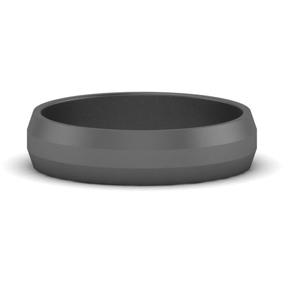 Wedding Band Beveled Edge Matte