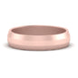 Wedding Band Beveled Edge Matte