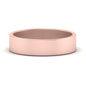 5 mm Flat Gold Wedding Band