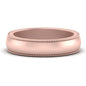 Milgrain Matte Finish Mens Band