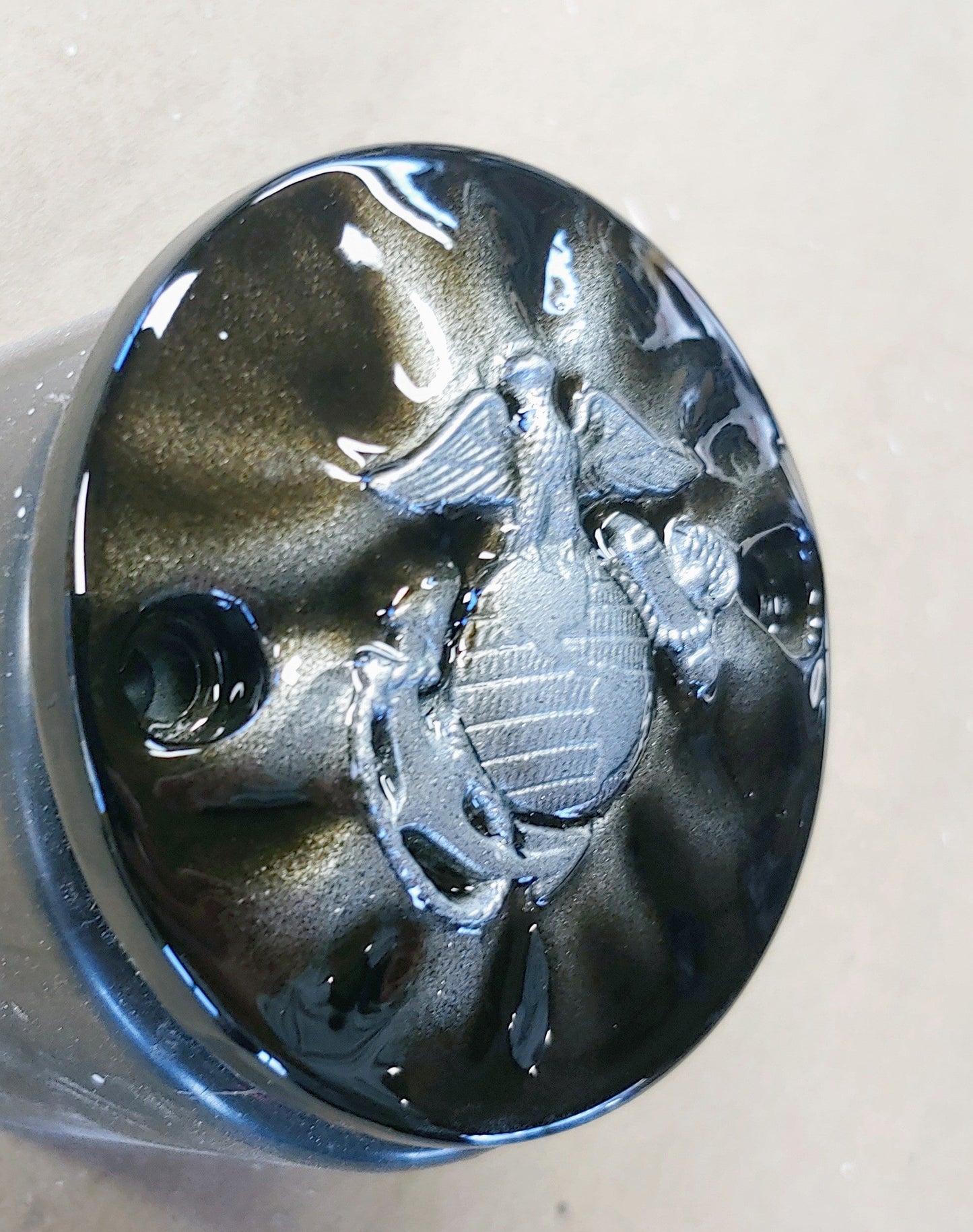 3D USMC Harley points cover