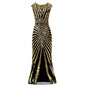 Sequined Fishtail Hem Long Slim Dress Wedding Dresses