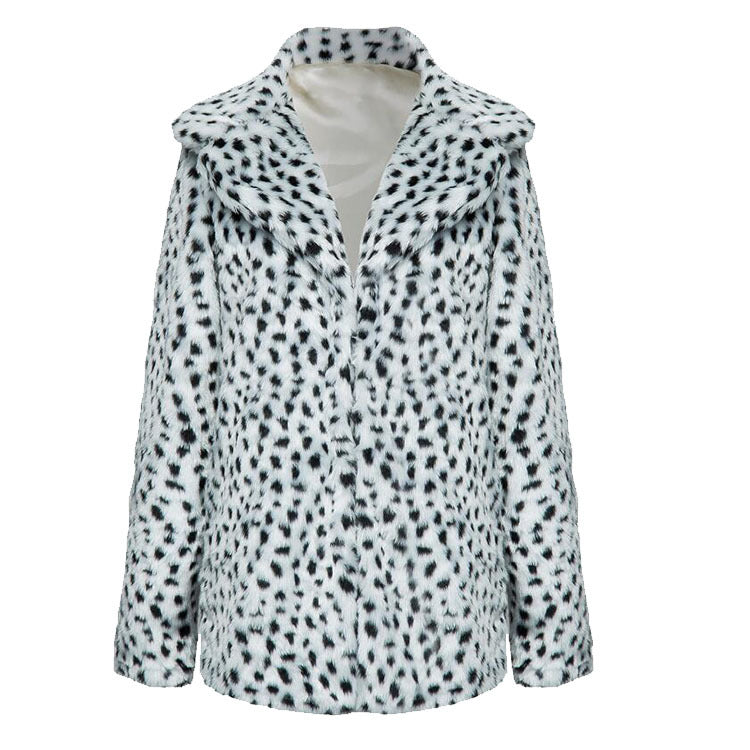 Fur Korean Style Mid-length Sexy Snow Coats