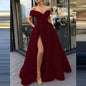 Women's Classy Dress Summer Deep Satin Wedding Dresses