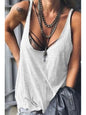 Women's Summer Solid Color Camisole T-shirt Tops