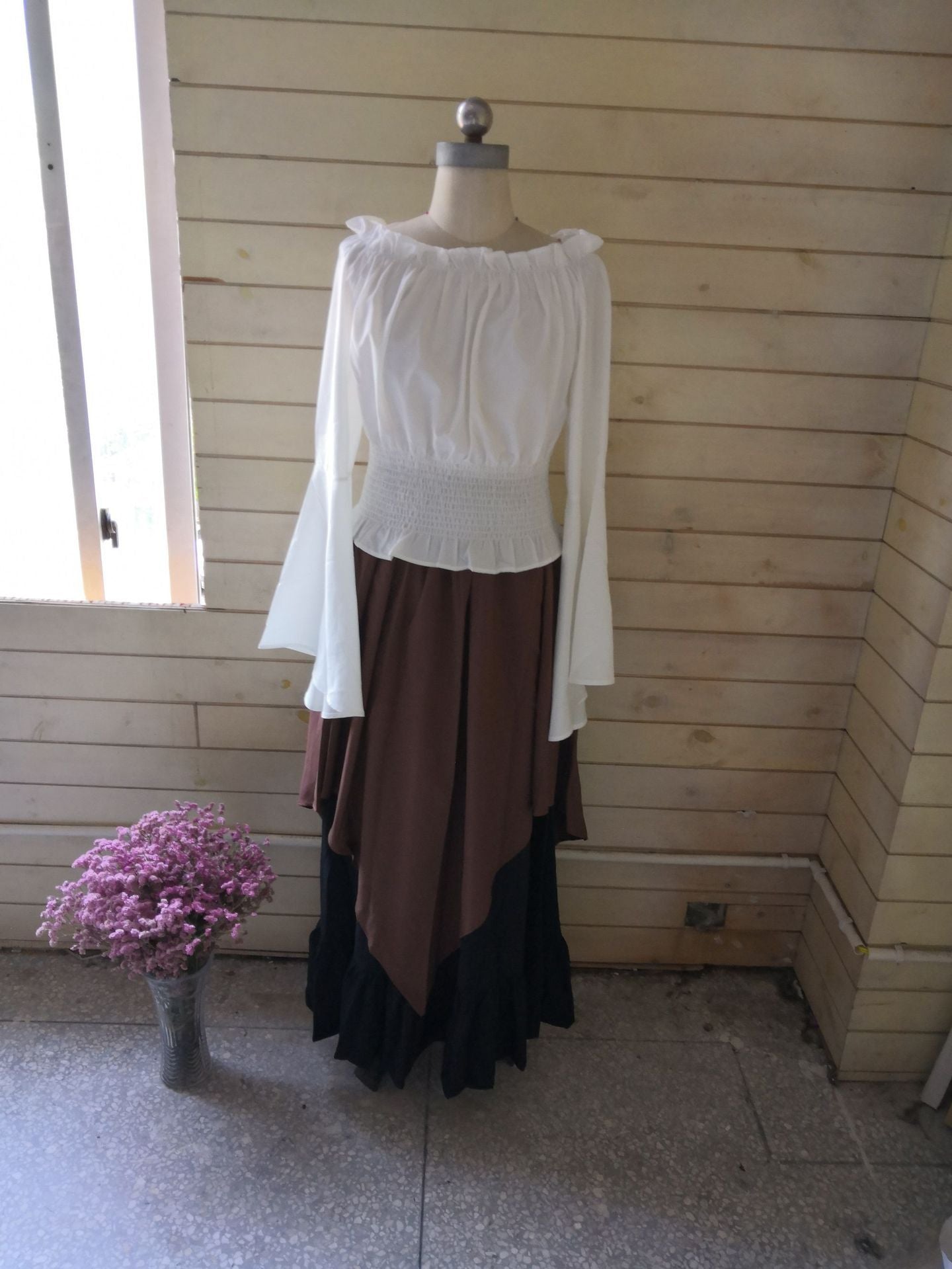 Dress Stitching Mop Long Elegant Formal Dresses