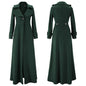 Women's New Woolen Turtleneck Extended Trench Coats