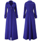 Women's New Woolen Turtleneck Extended Trench Coats