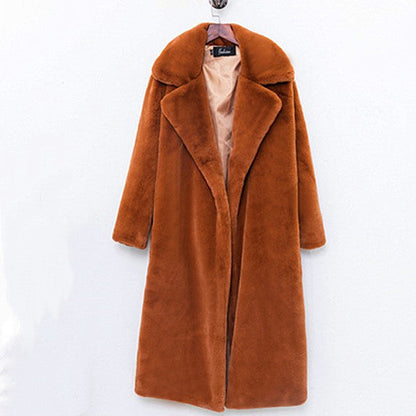 Women's Cool Korean Fur Faux Fashion Coats
