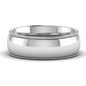 Comfort Fit Wedding Band Milgrain Edge
