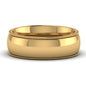Comfort Fit Wedding Band Milgrain Edge