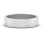 5 mm Flat Gold Wedding Band
